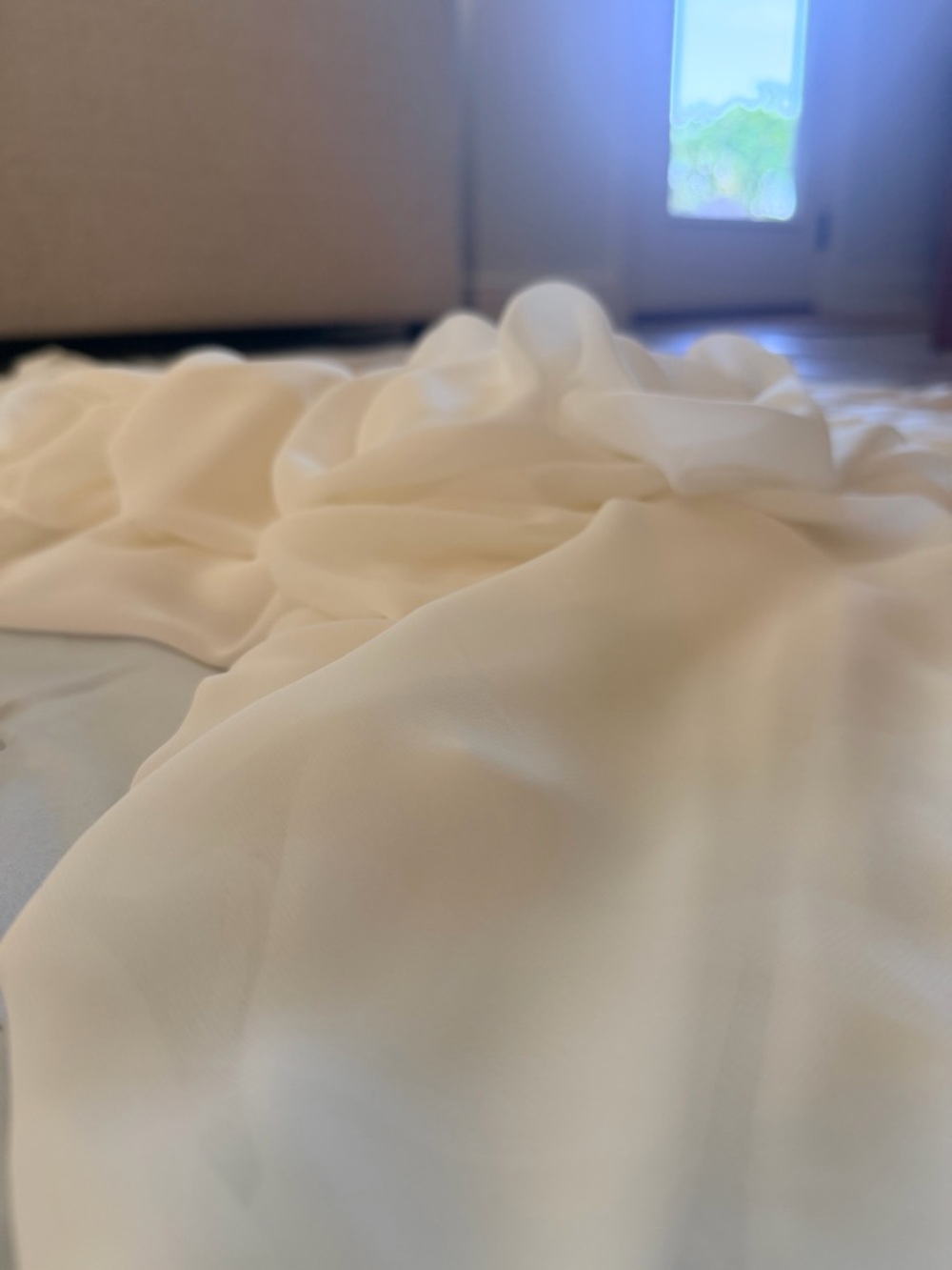 MSK White Halter Maxi Dress - Picture 13 of 14